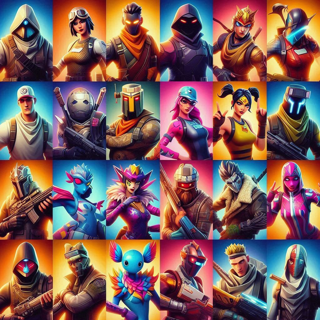 10+ Skins Collection Bundle